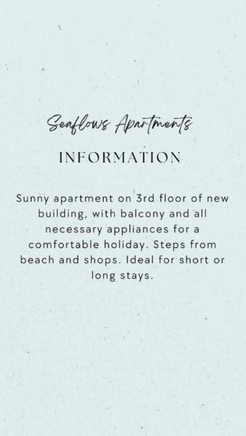 Seaflows Apartments #2 Paralía Екстериор снимка